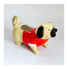Rare Very Cute Glazed Ceramic Poppy Dog Creamer / Milk Jug