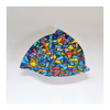 Beautiful Vintage Art Trencadis S.L. Barcelona Glazed Ceramic Gaudi Mosaic pattern Cup and Saucer