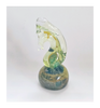 Vintage 1960's Mdina Studio Art Glass Seahorse Paperweight / Statuette