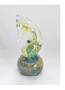 Vintage 1960's Mdina Studio Art Glass Seahorse Paperweight / Statuette