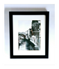 Alan Blaustein's Black and White Photo Print Beautifully Framed in Contemporary Style - The Italian Collection (1 of 8) - Ponti Di Venezia V