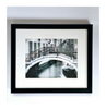 Alan Blaustein's Black and White Photo Print Beautifully Framed in Contemporary Style - The Italian Collection (1 of 8) - Ponti Di Venezia I