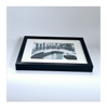 Alan Blaustein's Black and White Photo Print Beautifully Framed in Contemporary Style - The Italian Collection (1 of 8) - Ponti Di Venezia I
