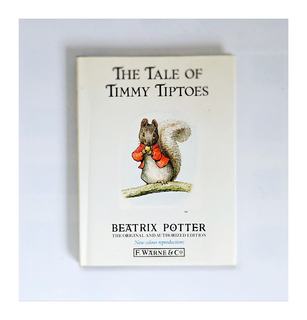 Vintage 1988 Beatrix Potter 'The Tale Of Timmy Tiptoes', Frederick Wayne & Co.