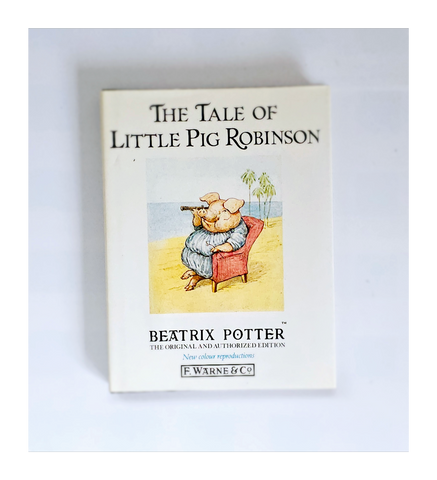 Vintage 1988 Beatrix Potter 'The Tale Of Little Pig Robinson', Frederick Wayne & Co.