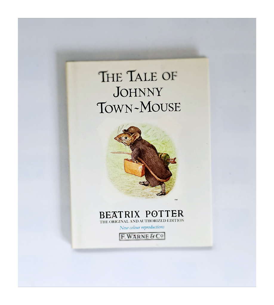 Vintage 1988 Beatrix Potter 'The Tale Of Johnny Town-Mouse', Frederick Wayne & Co.