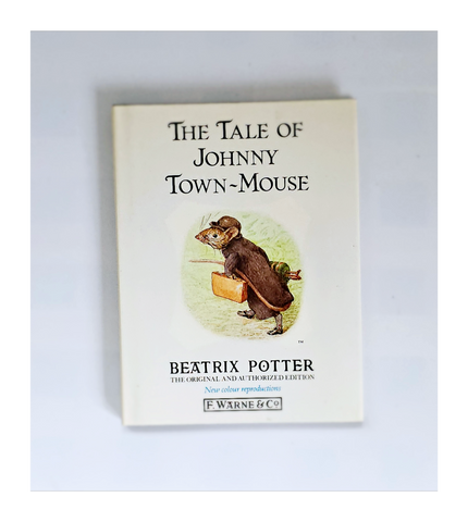 Vintage 1988 Beatrix Potter 'The Tale Of Johnny Town-Mouse', Frederick Wayne & Co.