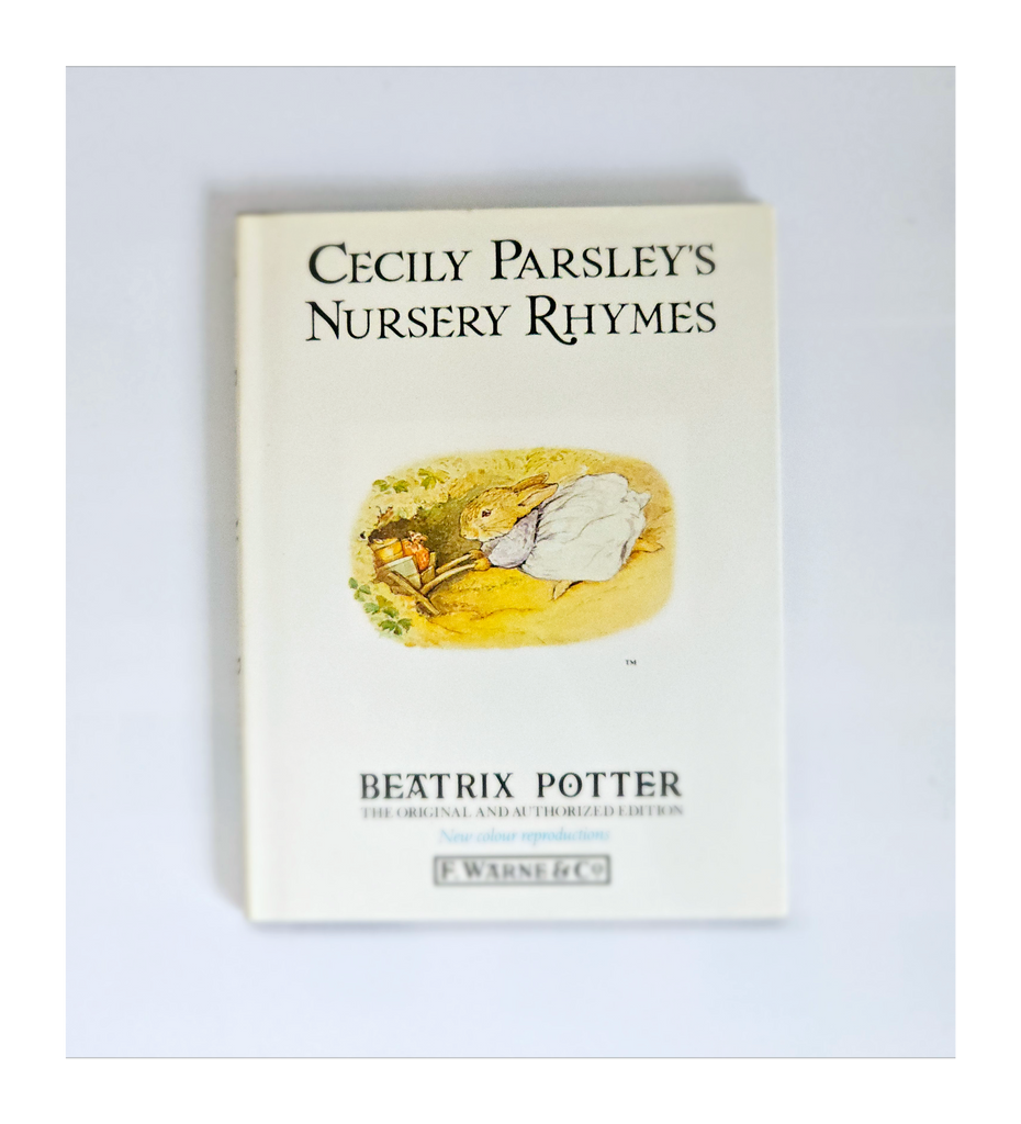 Vintage 1988 Beatrix Potter 'Cecily Parsley's Nursery Rhymes'. Frederick Wayne & Co.