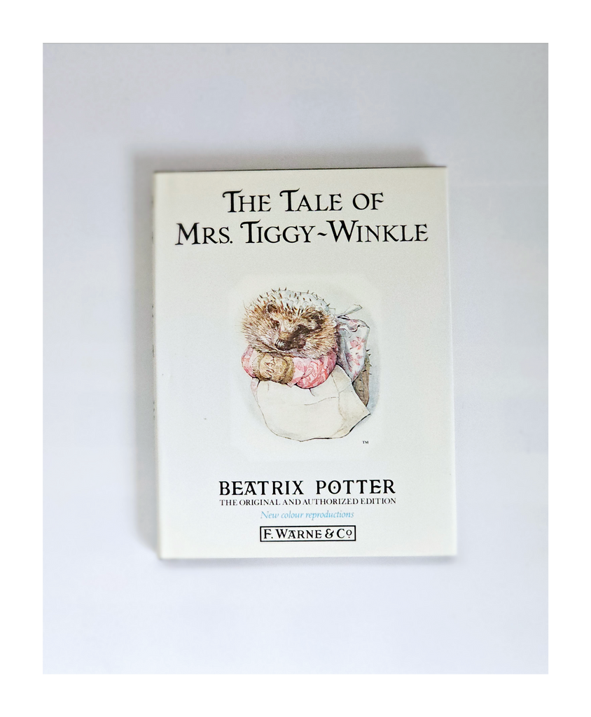 Vintage 1988 Beatrix Potter 'The Tale Of Mrs. Tiggy-Winkle', Frederick Wayne & Co.