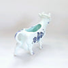 Vintage Dutch Delft Blue Hand Painted Ceramic DBL Holland Cow Creamer