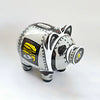 Vintage Ritzenhoff Glazed Ceramic Collectible Piggy Bank Designed by Herman Reichold