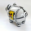Vintage Ritzenhoff Glazed Ceramic Collectible Piggy Bank Designed by Herman Reichold