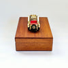 Rare Vintage Lesney 1928 Mercedes Benz Model Car Mounted on Wooden Cigarette Box
