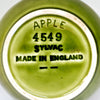 Rare Vintage 1980's Green Sylvac Smiley Face Apple Sauce Pot with Lid, No. 4549, Made in England