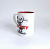 Rare Vintage Disney World Mickey Mouse Raised Design Novelty Mug