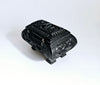 Rare Vintage 1950's Alfredo Vera Carved Black Clay (Barro Negro) Miniature Trinket Box - Mexican Folk Art