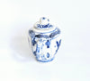 Vintage Chinese Ceramic Hand Painted Blue and White Miniature Teapot
