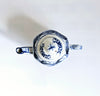 Vintage Chinese Ceramic Hand Painted Blue and White Miniature Teapot