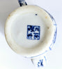 Vintage Chinese Ceramic Hand Painted Blue and White Miniature Teapot