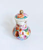 Vintage Decorative Chinese Ceramic Hand Painted Floral Mini Teapot