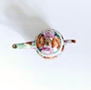 Vintage Decorative Chinese Ceramic Hand Painted Floral Mini Teapot