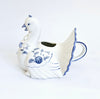 Vintage 1980's Franklin Mint Country Friends by Hallie Greer Ceramic Turkey Creamer / Milk Jug in Delft Blue and White Style (Copy) (Copy) (Copy)