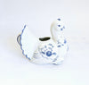 Vintage 1980's Franklin Mint Country Friends by Hallie Greer Ceramic Turkey Creamer / Milk Jug in Delft Blue and White Style (Copy) (Copy) (Copy)