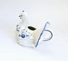 Vintage 1980's Franklin Mint Country Friends by Hallie Greer Ceramic Turkey Creamer / Milk Jug in Delft Blue and White Style (Copy) (Copy) (Copy)