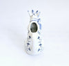 Vintage 1980's Franklin Mint Country Friends by Hallie Greer Ceramic Goat Creamer / Milk Jug in Delft Blue and White Style