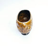 Vintage 1950's Hand Painted Glazed Brown SylvaC Sycamore Leaf posy Vase / Planter series 4207