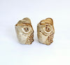 Charming Ceramic Earthenware Novelty Owl Salt and Pepper Shaker / Figurine