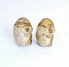 Charming Ceramic Earthenware Novelty Owl Salt and Pepper Shaker / Figurine