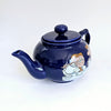 Vintage 1980's Tetley Tea Folk Teapot Made by Wade Ceramics, Featuring Gaffer and Sydney