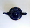 Vintage 1980's Tetley Tea Folk Teapot Made by Wade Ceramics, Featuring Gaffer and Sydney