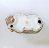 Rare Vintage 1970's Chinese Porcelain Hand-Painted Sleeping Cat Figurine