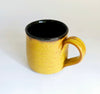 Vintage Set of Four Ceramic Earthenware Hand-Made Pottery Mugs Featuring a 3D Design of an Elephant