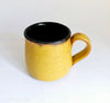 Vintage Set of Four Ceramic Earthenware Hand-Made Pottery Mugs Featuring a 3D Design of an Elephant