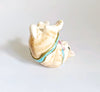 Vintage 1980's Fitz & Floyd Essentials "Kitten Kaboodle" Hand-Painted Ceramic Cat Figurine