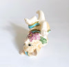 Vintage 1980's Fitz & Floyd Essentials "Kitten Kaboodle" Hand-Painted Ceramic Cat Figurine