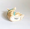 Vintage 1980's Fitz & Floyd Essentials "Kitten Kaboodle" Hand-Painted Ceramic Cat Figurine