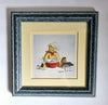 Rare Vintage 1996 Framed Limited Edition Signed and Numbered (40/500) Original Lithograph Print of Disney's Winnie The Pooh and The Honey by Angela Jabor