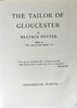 Vintage 1995 Beatrix Potter 'The Tailor of Gloucester', Frederick Wayne & Co.