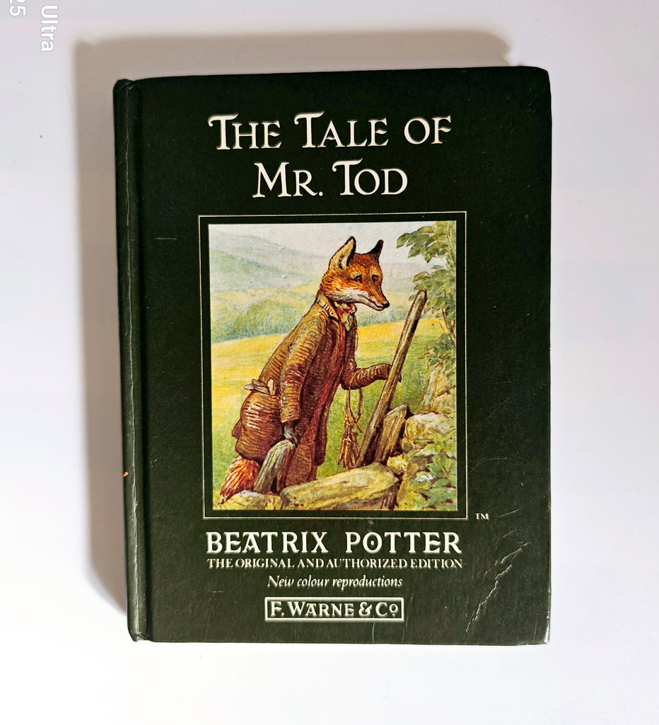 Vintage 1995 Beatrix Potter 'The Tale Of Mr. Tod', Frederick Wayne & Co.