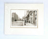 Framed Vintage Photo Print reproduction of Notting Hill Gate - The Straker Shop c 1908