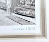 Framed Vintage Photo Print reproduction of Notting Hill Gate - The Straker Shop c 1908
