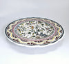 Vintage 17th Century Style Berardos Pottery Hand-Painted Ceramic Earthenware Decorative Plate from Portugal