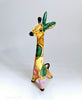 Rare Vintage Sought After 1950's Hand-Painted Lomonosov Porcelain Tripod Giraffe Figurine