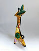 Rare Vintage Sought After 1950's Hand-Painted Lomonosov Porcelain Tripod Giraffe Figurine