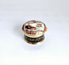 Vintage Falcon China Hand-Crafted Jewellery Box / Trinket Box Featuring a Cat sitting on a Chair