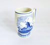 Vintage Hand-Painted Porcelain Delftware Ceramic Mug